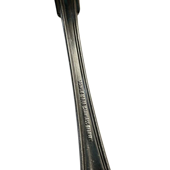 One Towle HAMILTON Dinner Forks Stainless 18/8 Germany Flatware 8 1/4” Silver - Picture 6 of 6